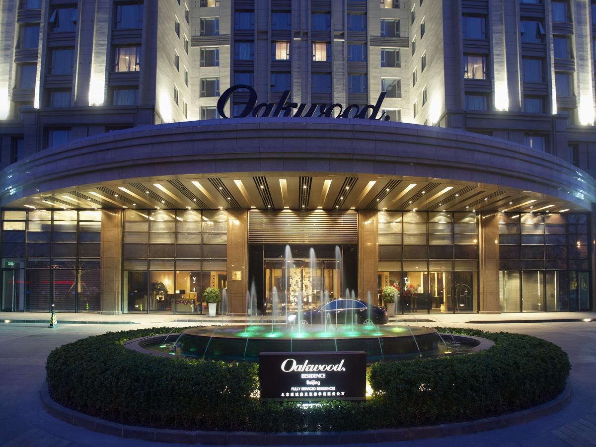 Oakwood Residence Beijing Eksteriør billede