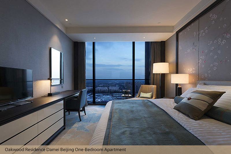 Oakwood Residence Beijing Eksteriør billede
