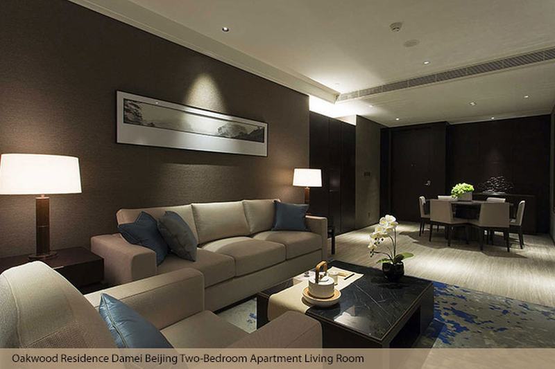 Oakwood Residence Beijing Eksteriør billede